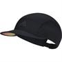 adidas Mens Aeroready Five-Panel Reflective Runner Cap Black