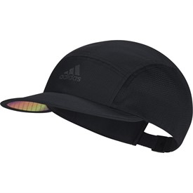 Buy adidas Mens Aeroready Five Panel Reflective Runner Cap Black