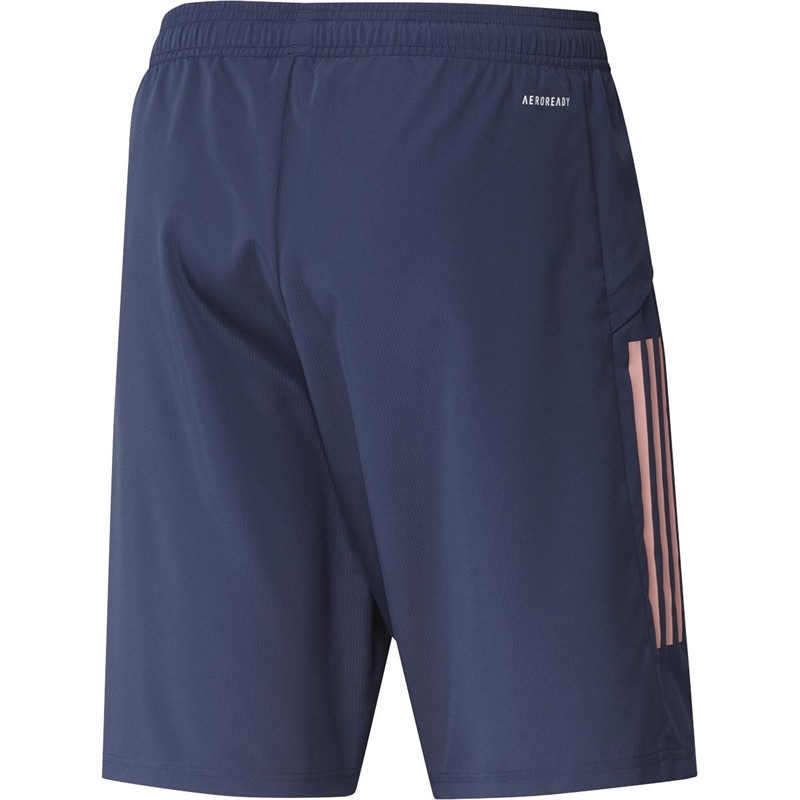 adidas Mens AFC Arsenal Downtime Shorts Tech Indigo