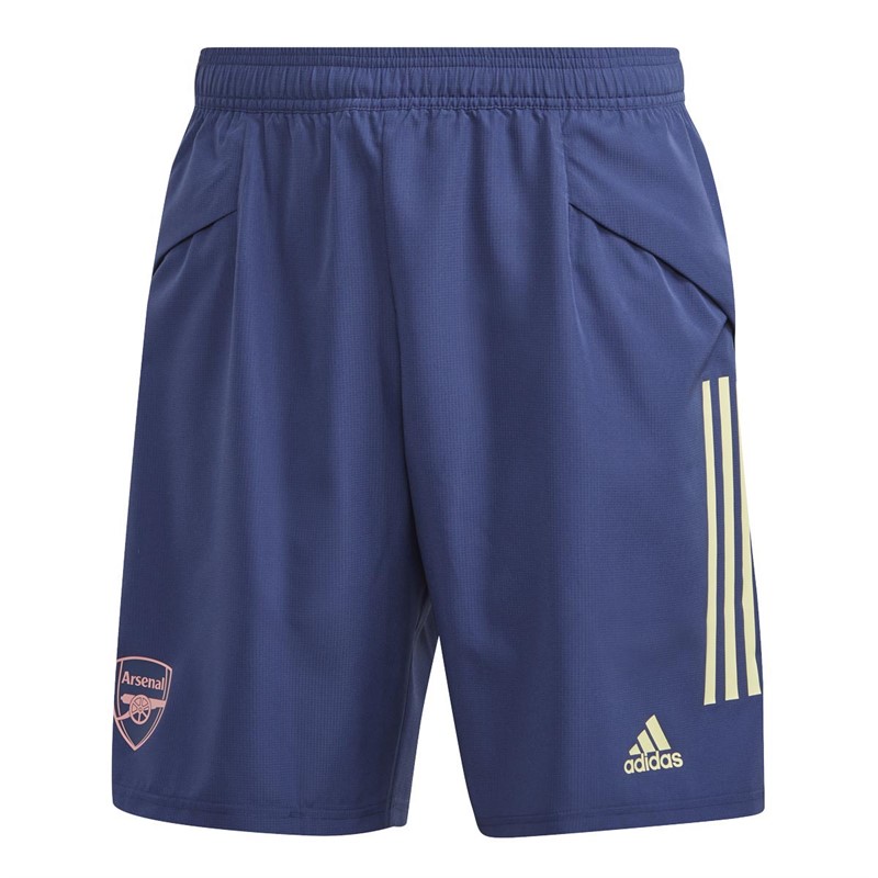 adidas Mens AFC Arsenal Downtime Shorts Tech Indigo