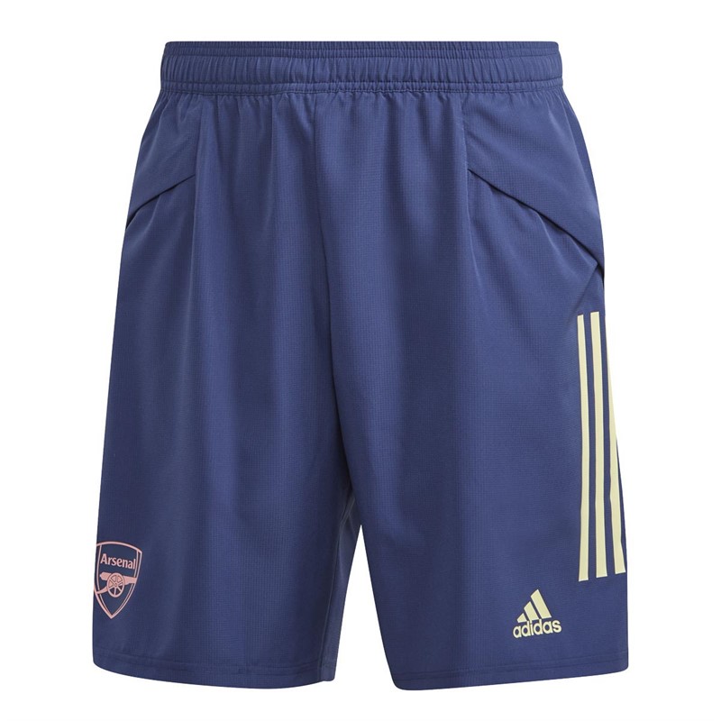 adidas Mens AFC Arsenal Downtime Shorts Tech Indigo