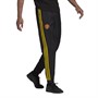 adidas Mens MUFC Manchester United Icons Woven Tracksuit Bottoms Black