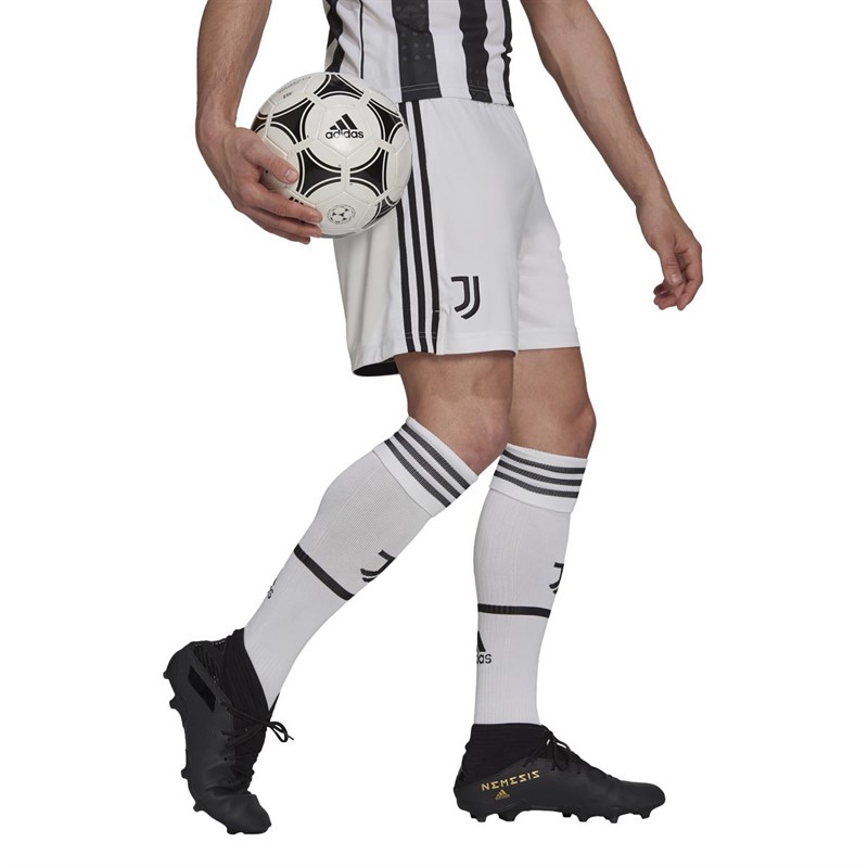 adidas Mens JFC Juventus Home Shorts White