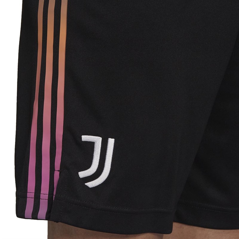 adidas Herren JFC Juventus Away Fußball Shorts Schwarz