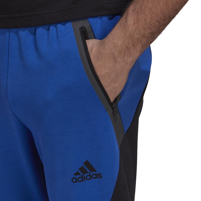 adidas Mens Designed For Gameday Joggers Royal Blue