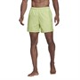 adidas Mens Solid Swim Shorts Pulse Lime