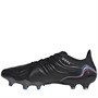 adidas Mens Copa Sense.1 FG Firm Ground Football Boots Core Black/Footwear White/Blue Rush