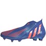 adidas Mens Predator Edge+ FG Firm Ground Football Boots Hi Res Blue/Turbo/Hi Res Blue