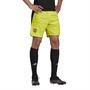 adidas Mens MUFC Manchester United Home Goalkeeper Shorts Team Solar Yellow/Acid Yellow