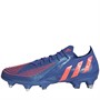 adidas Chaussures de Foot Predator Edge.1 Low SG Soft Ground Homme Bleu