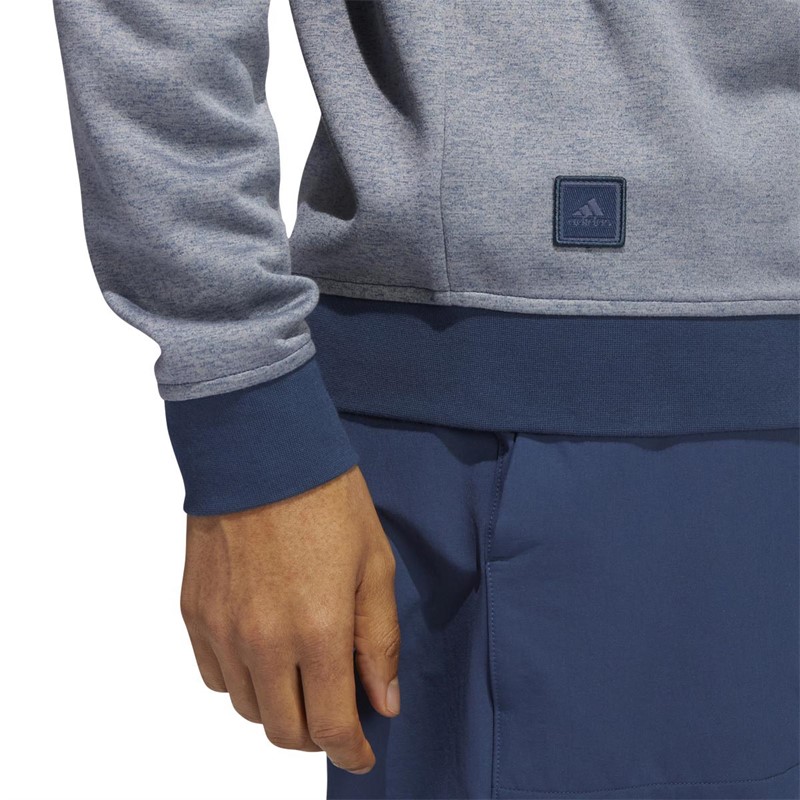 adidas Mens Go-To Crewneck Sweatshirt Crew Navy/Grey Three