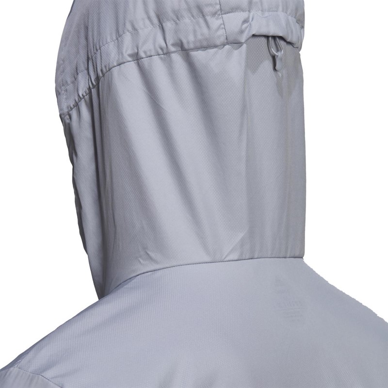 Buy adidas Mens Own The Run Jacket Halo Silver/Reflective Silver