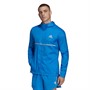 adidas Mens Own The Run Jacket Blue Rush/Reflective Silver