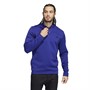 adidas Mens Primegreen Water-Resistant 1/4 Zip Golf Sweatshirt Legacy Indigo