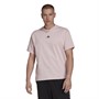 adidas Mens Botanically Dyed T-shirt Botanic Pink Melange