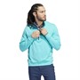 adidas Mens 1/4 Zip Golf Sweatshirt Semi Mint Rush/Crew Navy