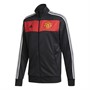 adidas Mens MUFC Manchester United 3-stripes Track Top Black