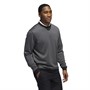adidas Mens Go-To Crewneck Sweatshirt Black/Grey Six