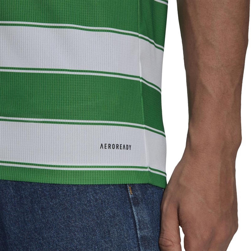adidas Mens CFC Celtic Home Jersey White/Green