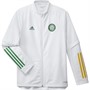 adidas Junior CFC Celtic Training Jacket White
