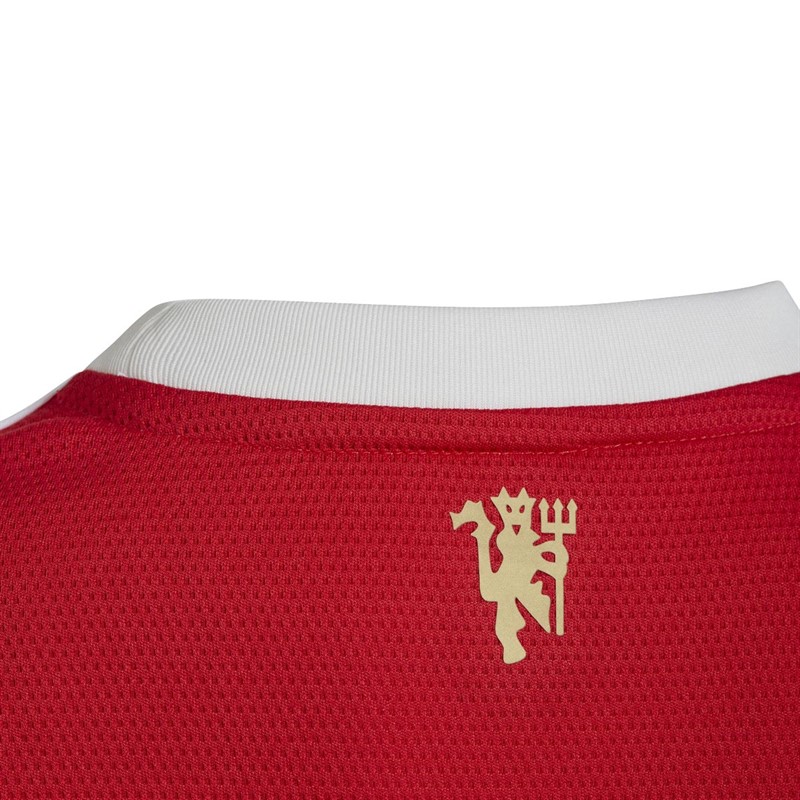 adidas Junior MUFC Manchester United Home Jersey Real Red
