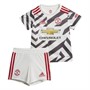 adidas Infant MUFC Manchester United Third Baby Kit White/Black
