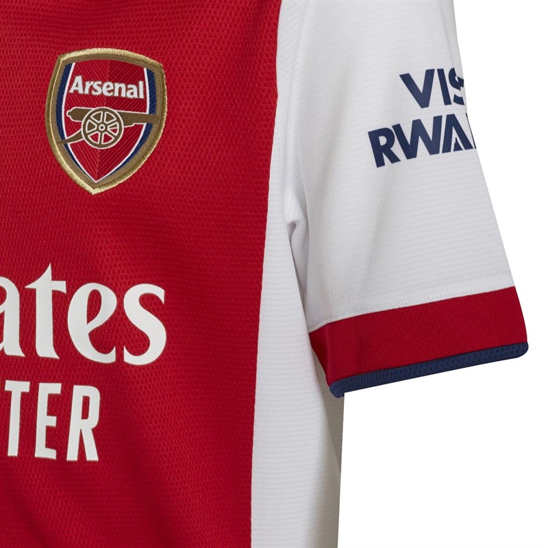 adidas Junior AFC Arsenal Home Jersey White/Scarlett