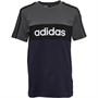 adidas Junior Logo T-Shirt Grey Five