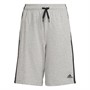 adidas Kinder Essentials 3-Stripes Jersey Shorts Grau