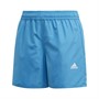 adidas Childrens Classic Badge Of Sport Swim Shorts Shock Cyan