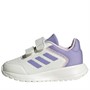 adidas Infant Tensaur Run Trainers Core White/Light Purple/Clear Pink