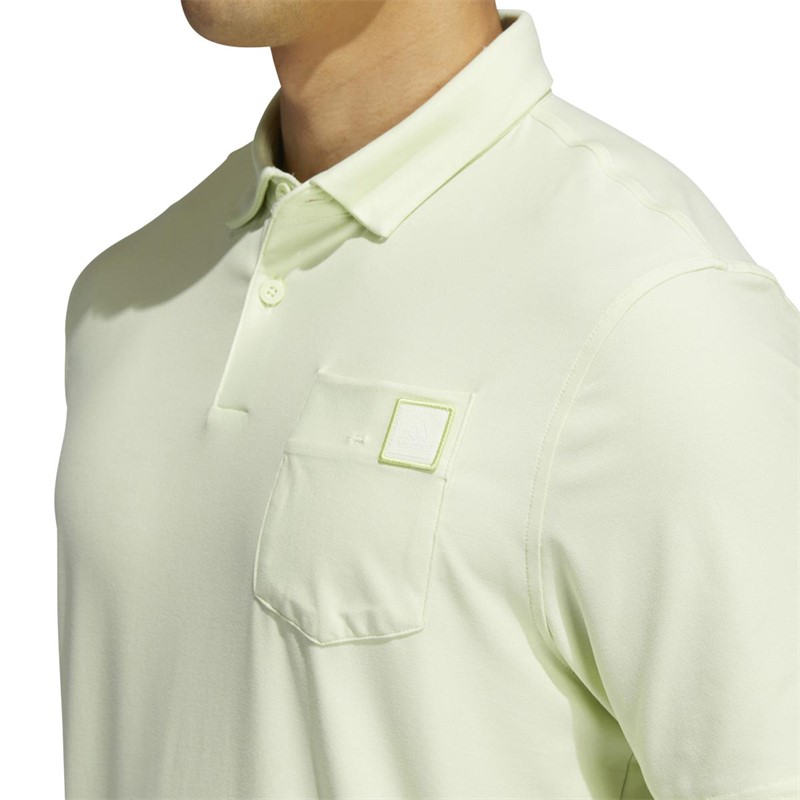 Buy adidas Mens GoTo Polo Shirt Almost Lime