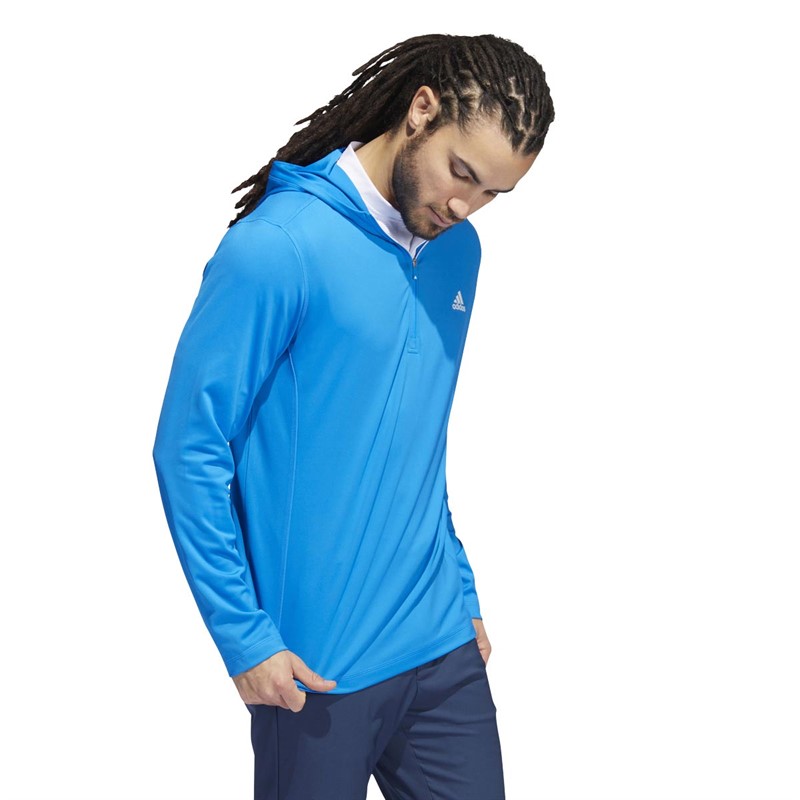 adidas golf hoodie navy