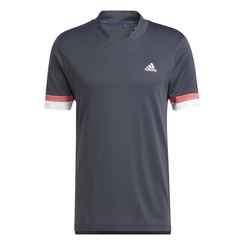 adidas Mens HEAT.RDY Polo Shirt Carbon