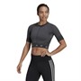 adidas Damen Aero Performance Sporttops Grau