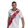 adidas Mens Carp River Plate Home Jersey White/Active Red