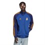 adidas Mens RMFC Real Madrid Tiro 21 Anthem Jacket Pride Ink/Victory Blue