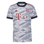 adidas Herren FCB FC Bayern Third Fußball Trikots Weiß