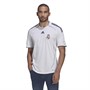 adidas Mens RMCF Real Madrid Teamgeist Jersey White