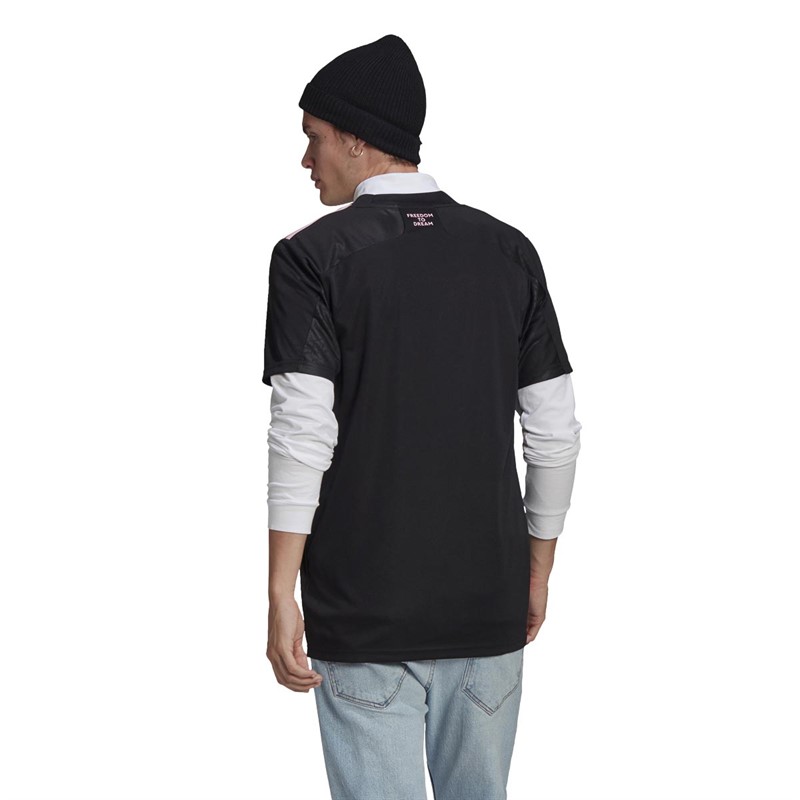 adidas Mens IMCF Inter Miami CF Away Jersey Black/True Pink