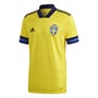 adidas Mens SVFF Sweden Home Jersey Yellow/Night Indigo