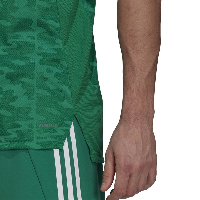 adidas Herren FAF Algeria Away Fußball Trikots Grün