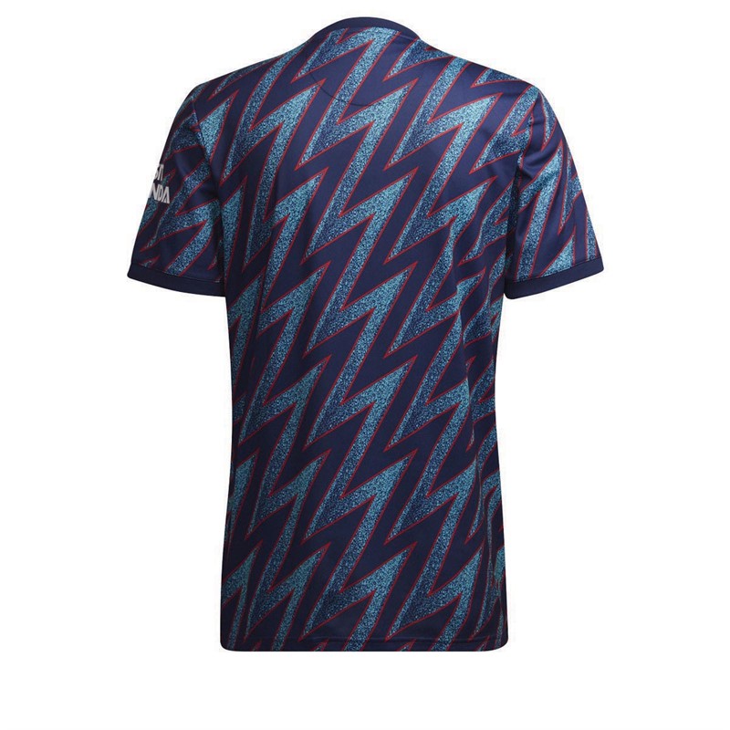 adidas Mens AFC Arsenal Third Jersey Mystery Blue