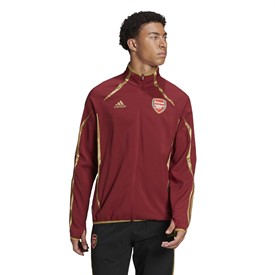 Buy adidas Mens AFC Arsenal Teamgeist Woven Jacket Noble Maroon