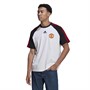 adidas Mens MUFC Manchester United Teamgeist Crew T-Shirt White/Black