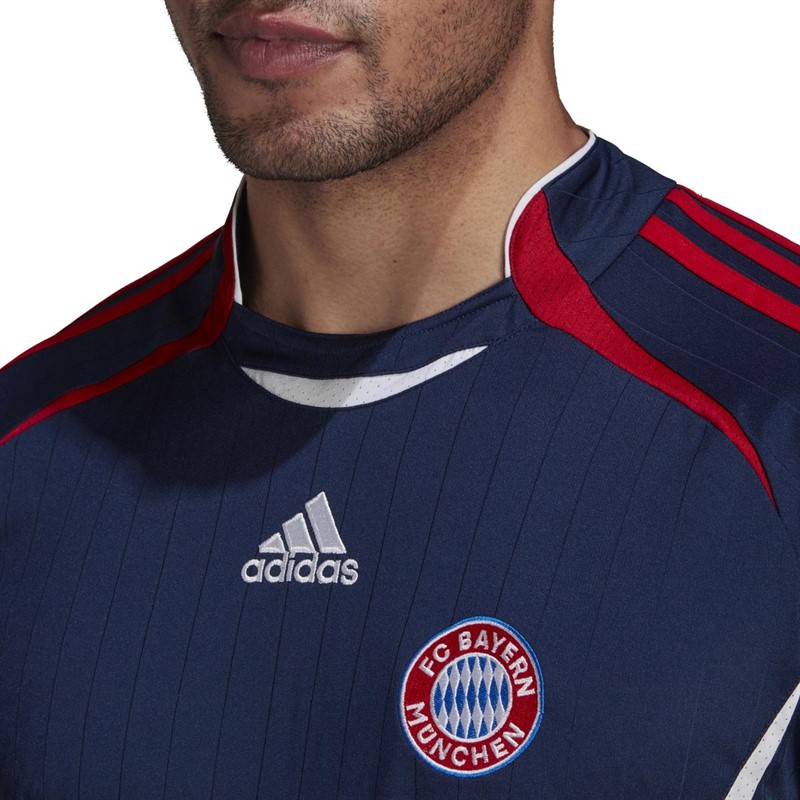 adidas Mens FCB FC Bayern Munich Teamgeist Jersey Night Indigo