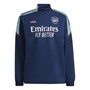 adidas Mens AFC Arsenal EU Condivo Hybrid Top Mystery Blue