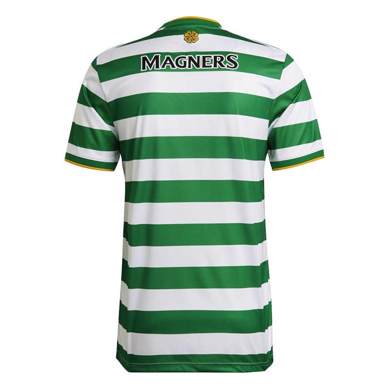 adidas Mens CFC Celtic FC Home Jersey White/Green