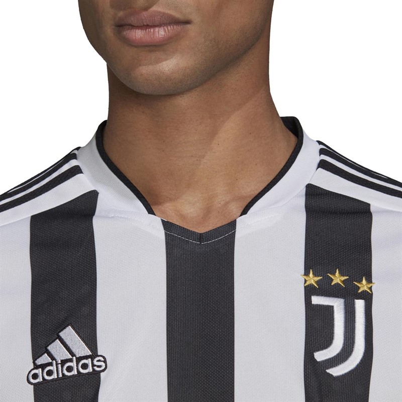 adidas Mens JFC Juventus Home Jersey White/Black