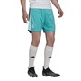 adidas Mens RMCF Real Madrid Third Shorts Hi Res Aqua